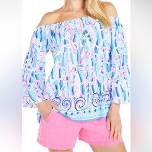 Lilly Pulitzer Nevie Off-Shoulder